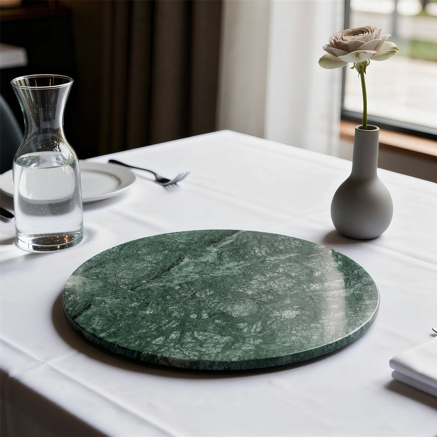 Green marble serving board A+ Living home accessories UK